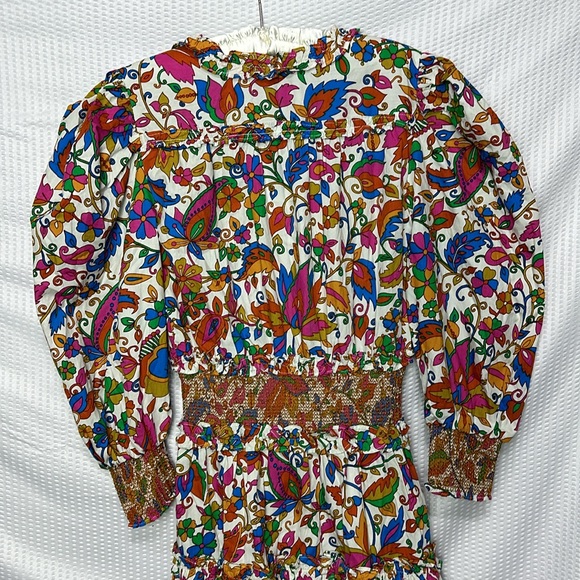 NWT House of Harlow 1960 puff Half sleeves Floral Dress - Picture 10 of 16